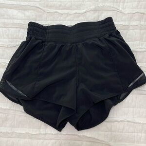 Lululemon black shorts size 4
